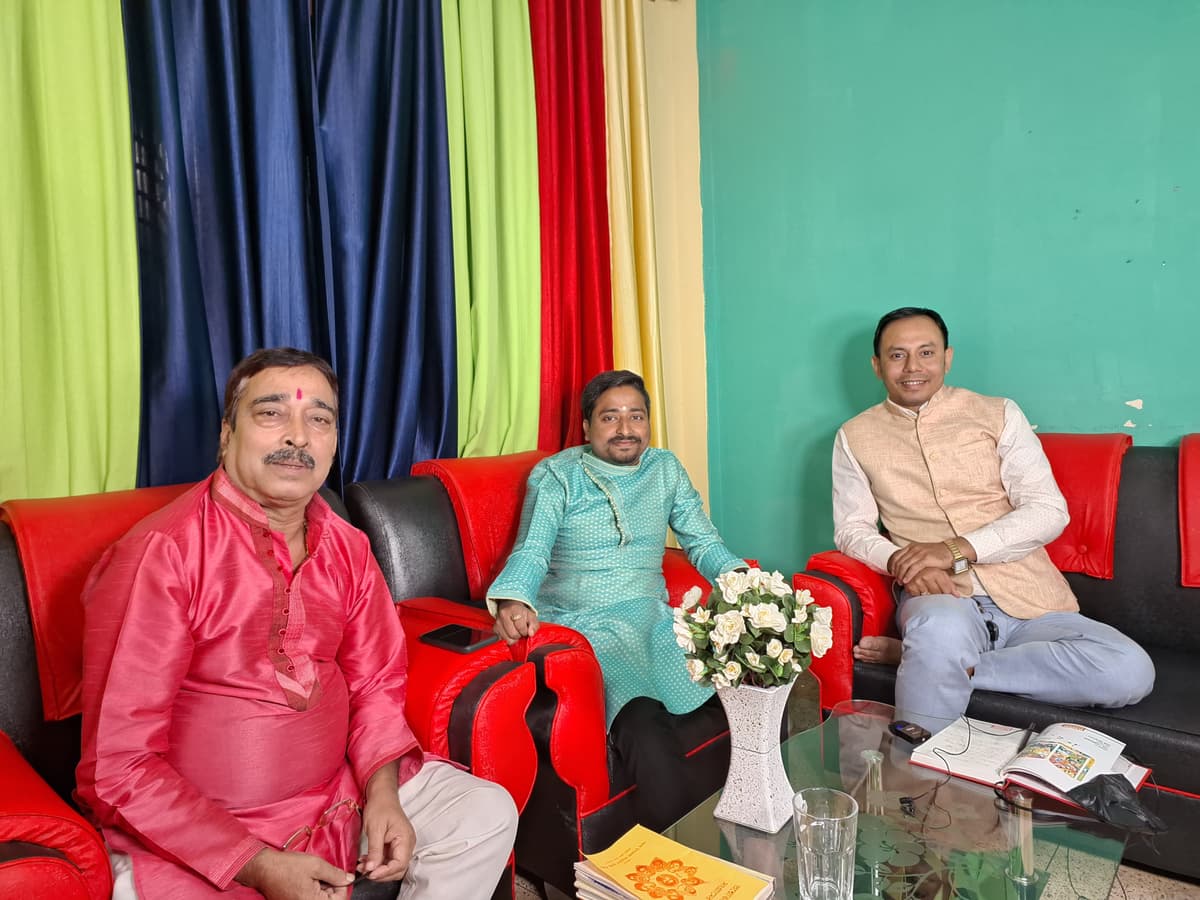 Picture with Krishnakanto Sinha
